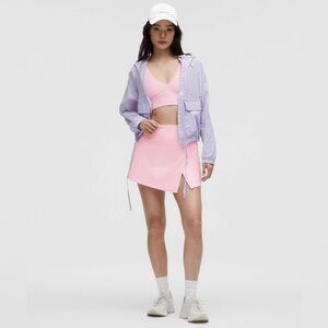 Lululemon Align High Rise Wrap Front Skirt size 6/8 Pink Organza PNKO